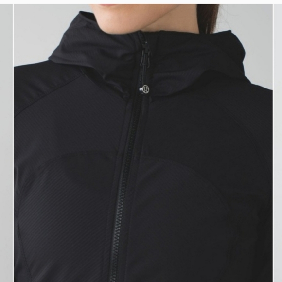 Lululemon In Flux Reversible Black zip Hoodie Size 8 - Picture 9 of 14